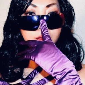 BLACK. Vintage/retro 80’s/90’s style glasses. Very rare find. Re-VANTAHEART.